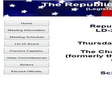 Tablet Screenshot of ld25gop.org